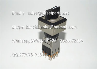 China 5BB-6101-230 AG225-P6B33 komori push button switch original parts for komori offset part machine supplier